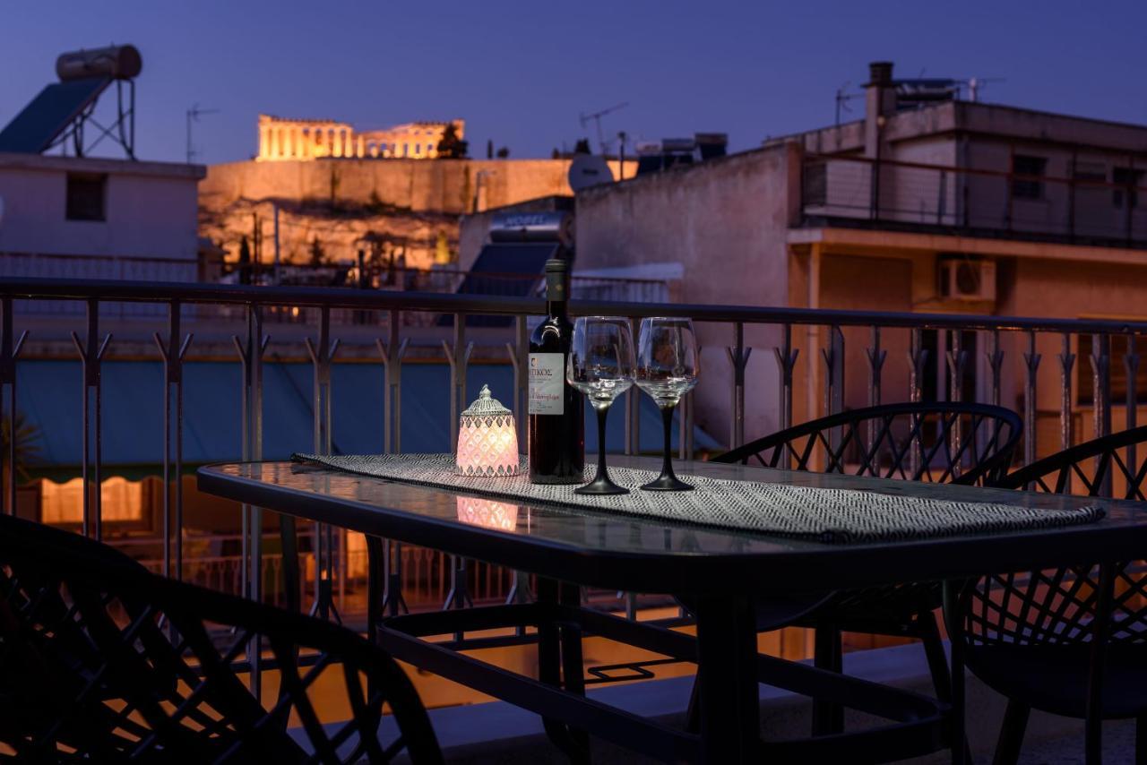 Apartmán Acropolis View Penthouse Atény Exteriér fotografie